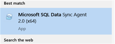 find data sync agent