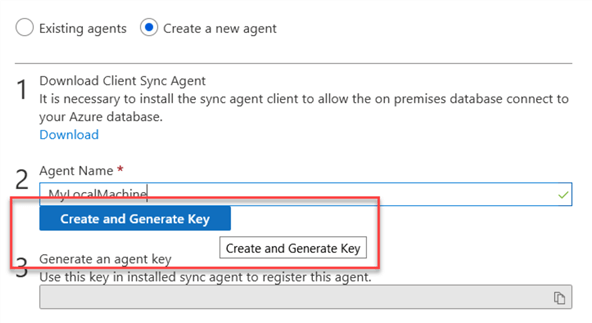 generate agent key