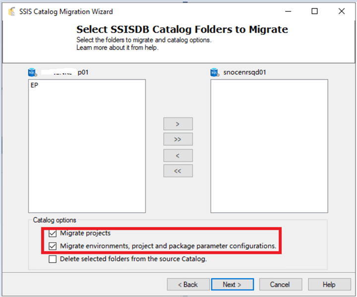 ssis catalog migration wizard