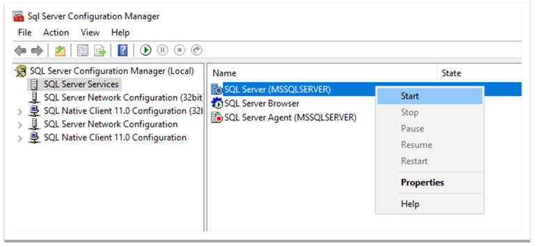 sql server configuration manager