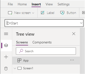 app object variables