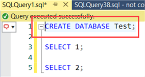 execute only one single statement with selection