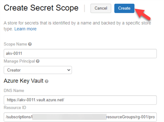 CreateSecretScope Create a secret scope in Databricks