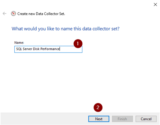 Create Data Collector Set 2