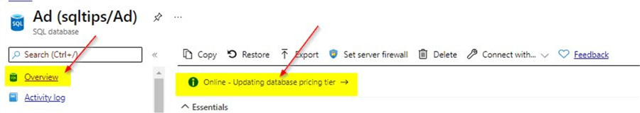 check azure pricing tier