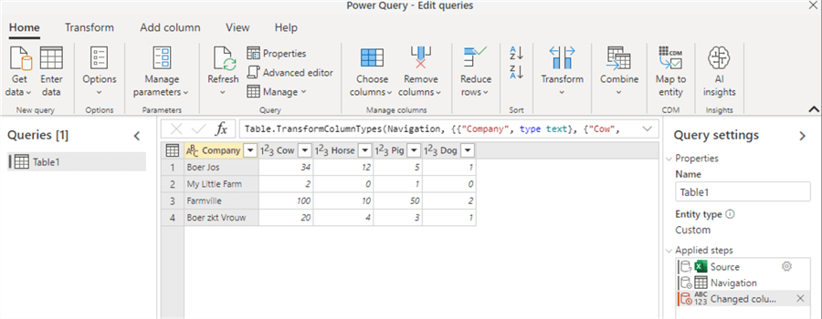 power query online