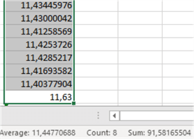 aggregate functions in Excel