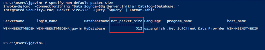 Packet Size