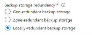 azure cosmos db backup storage redundancy