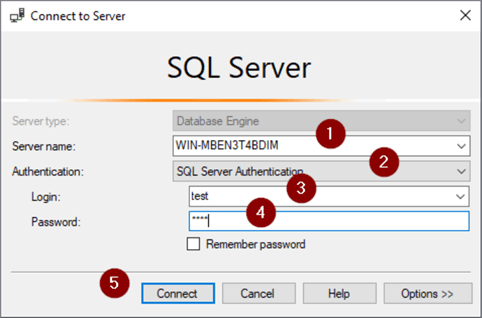 Connect to Server 2
