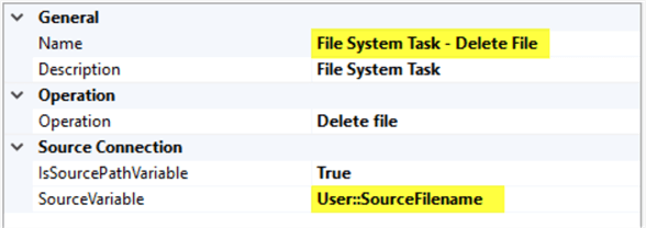 ssis file system task settings