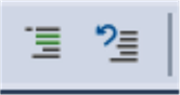 These are the comment and uncomment buttons in SSMS.