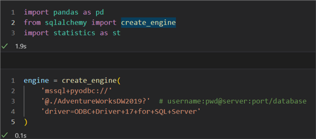 import packages and create connection