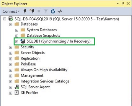 SQL Server management Studio 
