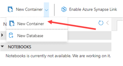 create new container