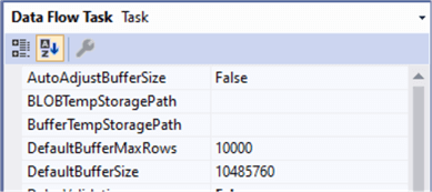 updated values after SSIS package executed