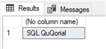 SQL REPLACE() function