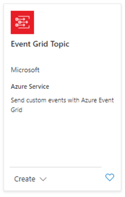 Event Grid Topic on Azure marketplace