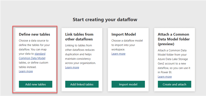 Dataflow Get SharePoint Folder