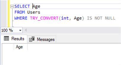 Check if values can be converted to another data type