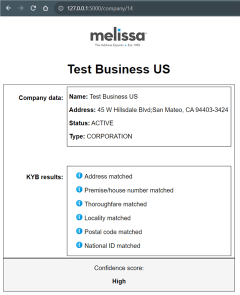 test business US