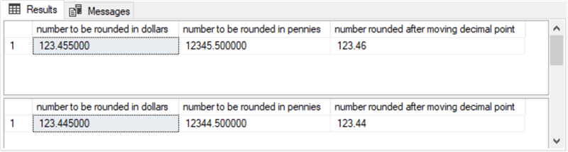 Rounding to the Nearest Penny based on Rounding to the Nearest Integer