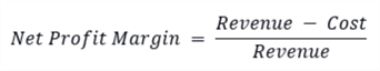 Net Profit Margin Equation