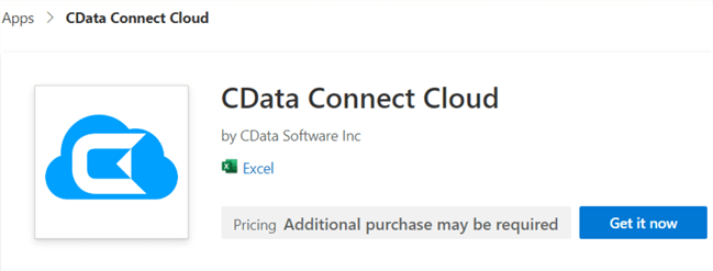 excel addin for cdata connect cloud