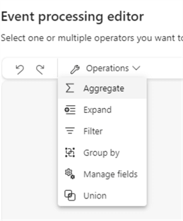 select filter operation