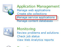 application management