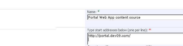 portal web app
