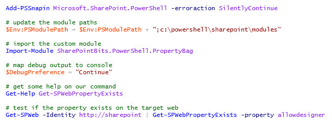 PowerShell Module Test Script