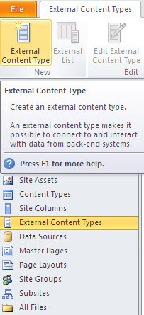 external content type