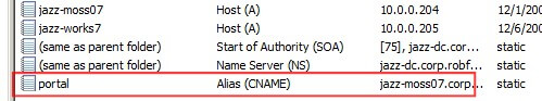 1 DNS Cname