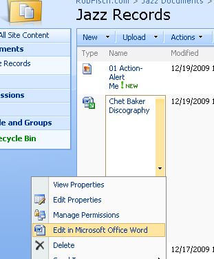 9 Edit in Microsoft Office Word