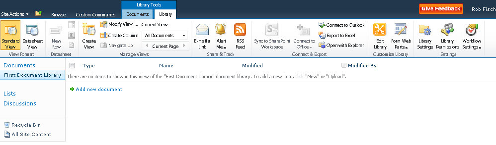 8 Document Library 1st look