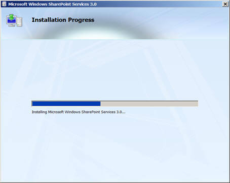 Installing and Configuring Windows SharePoint (WSS) 3.0