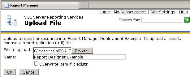 eport manager upload file