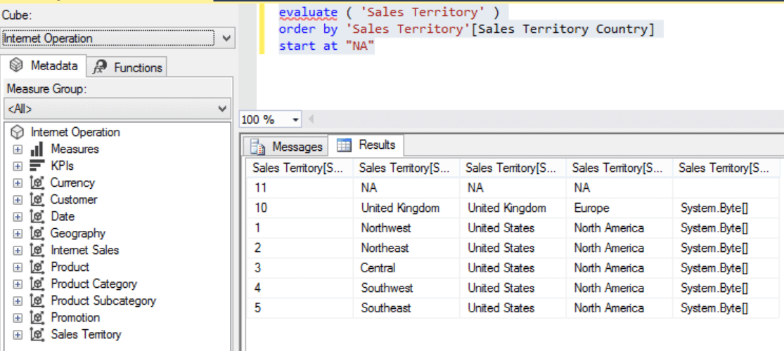 Selecting Data 2 Evaluate 1 Query