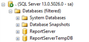 reporting services folder structure