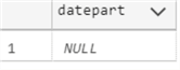 DATEPART with NULL values
