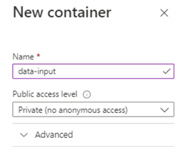 specify container name