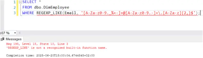 function is not a recognized built-in function name error
