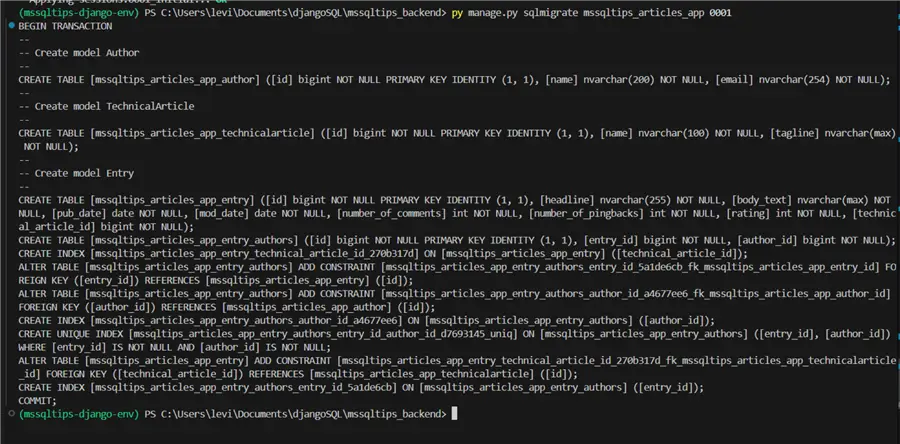background of automatically run SQL code 
