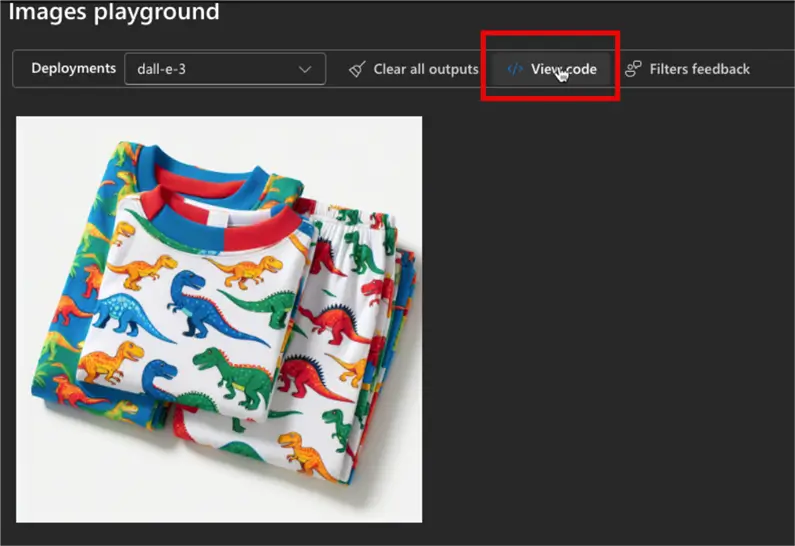 obtain the code snippet for the image
