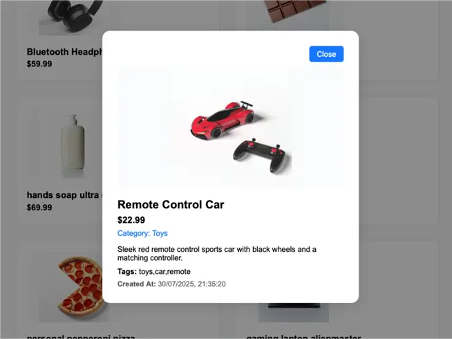 A screenshot of a remote control car, for one of the products on our list