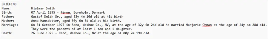 Result copied to Notepad