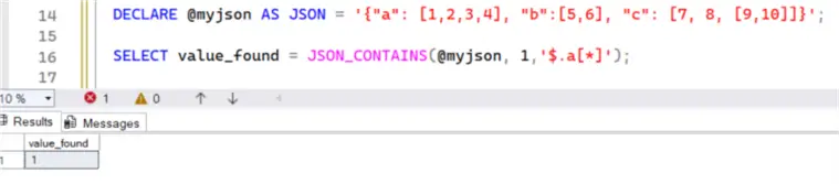 array search with wildcard