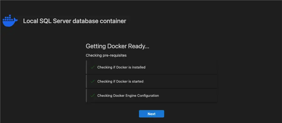 Validating requirements beforing creating container