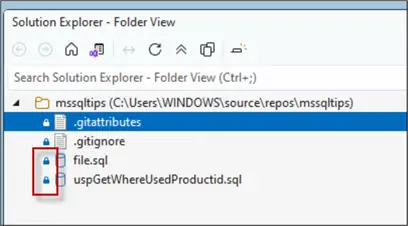 git file lock